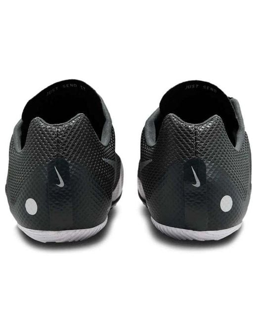 Nike Black Air Zoom Rival Sprint Metallic' for men