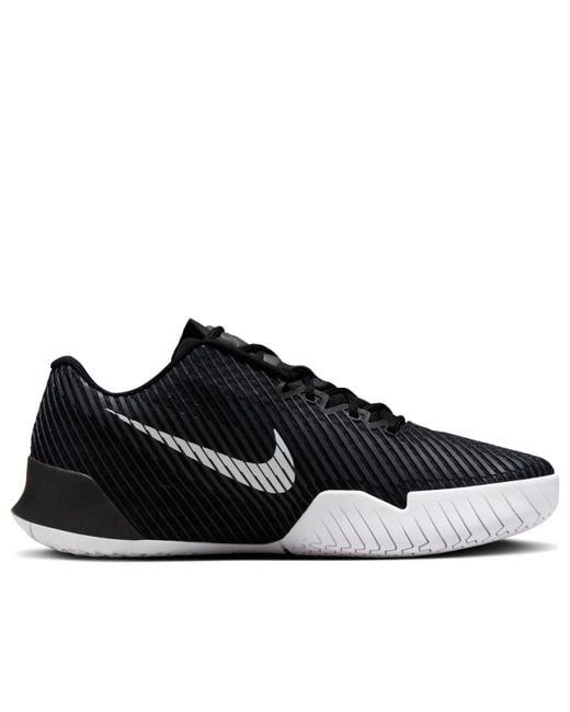 Nike Black Court Air Zoom Vapor 11 Clay Tennis Shoes for men