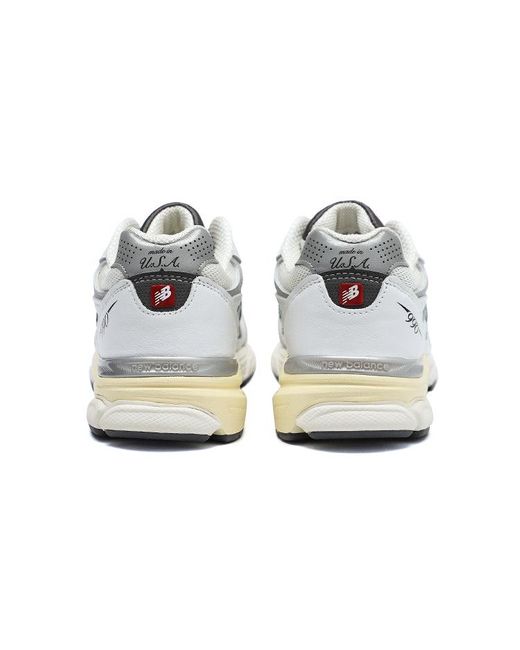 New Balance White Teddy Santis X 990V3 Made for men