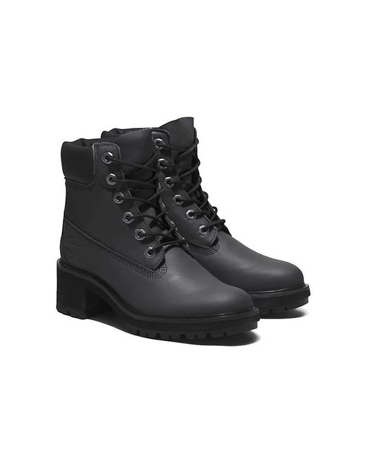 Timberland Black (Wmns) Kinsley 6 Inch Waterproof Boots Full Grain'