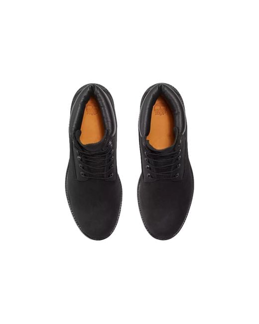 Timberland Black Premium 6 Inch Waterproof Boot Nubuck' for men