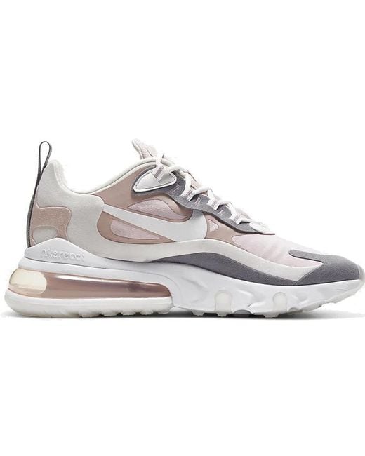 Nike White (Wmns) Air Max 270 React 'Plum Chalk'
