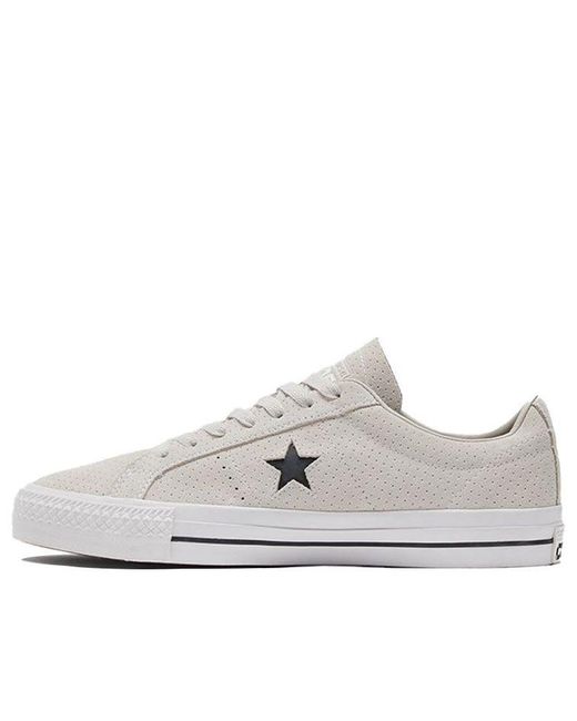 Converse Star Pro Shoes Beige in White for Men | Lyst