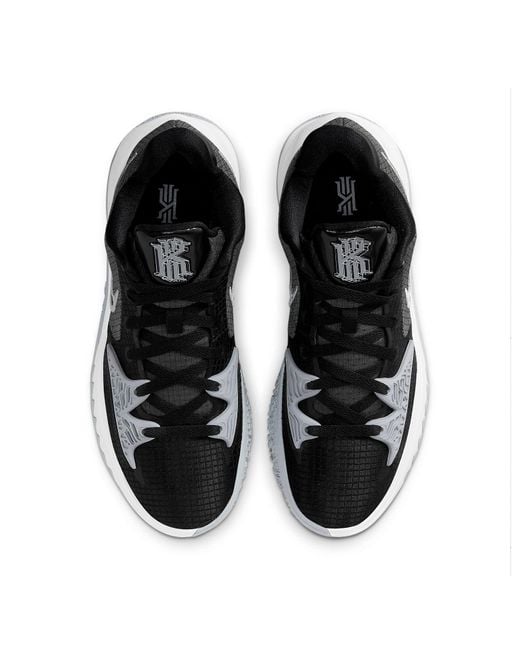 Nike Black Kyrie Low 4 Tb Wolf' for men