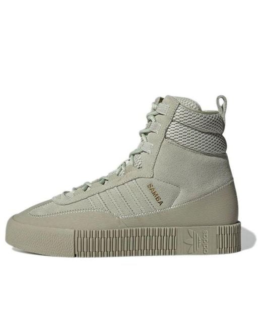 Adidas Gray (Wmns) Originals Samba Boot 'Halo'