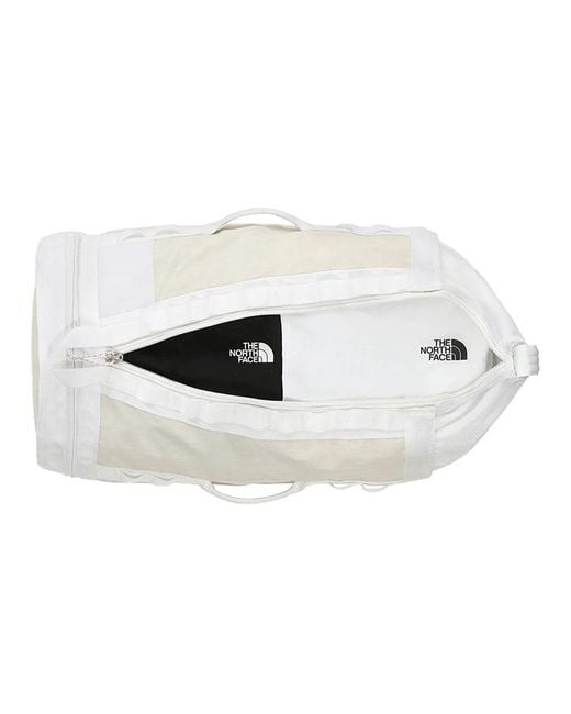 The North Face White Lunar Haulaback Backpack