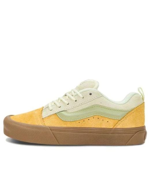 Vans White Knu Skool Gum' for men