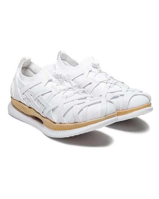 Asics White Kengo Kuma X Metaride Amu 'Woven' for men
