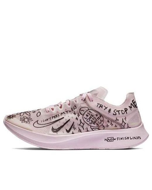 Nike Off-white X Zoom Fly Sp 'tulip Pink' for men