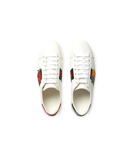 Gucci White (Wmns) Ace 'Pineapple'