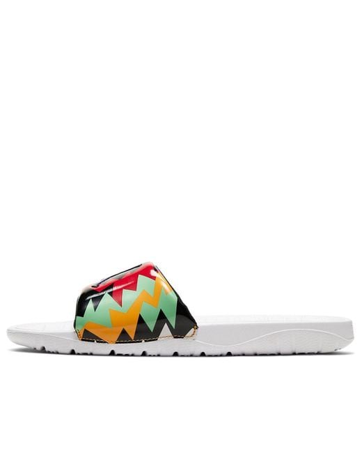 Nike White Break Slide Multi-Color' for men
