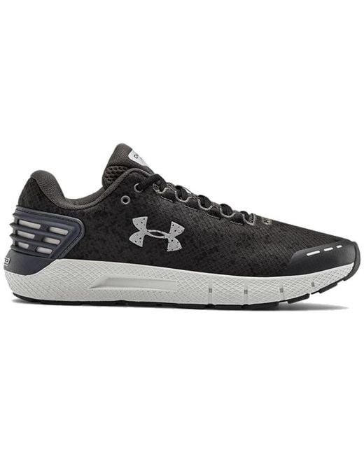 Under Armour Black Charged Rogue Storm Running Shoes for men
