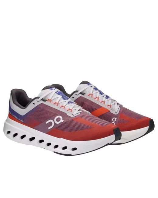 On Shoes Red Cloudsurfer Next Flame' for men