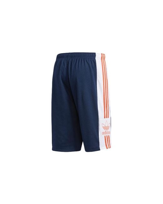 Adidas Blue Originals Breathable Mesh Casual Shorts for men