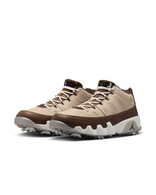 Nike Brown 9 Retro Low Golf 'Happy Life Wood Woodgrain' for men