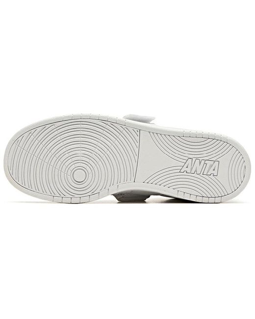 Anta White Life Series Sneakers 'Fashion Comfort' for men