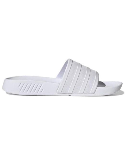 Adidas White Racer Tr Slides Cozy Wear-Resistant Slippers for men
