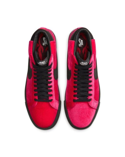 Nike Red Kevin Bradley X Zoom Blazer Mid Iso Sb 'Hell' for men