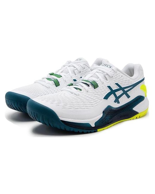 Asics Blue Gel-Resolution 9 Restful' for men