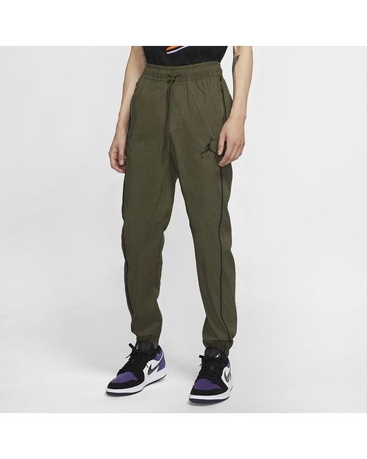Nike Green As J Jumpman Wvn Pant Cargo Khaki for men
