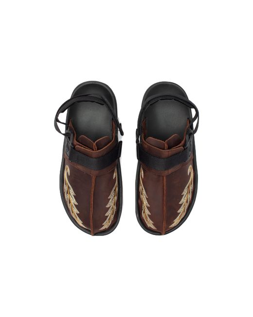 Reebok Brown Mountain Research X Beatnik Sandal for men