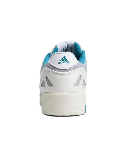 Adidas Blue Midcity Low Basketball Shoes Aqua' for men