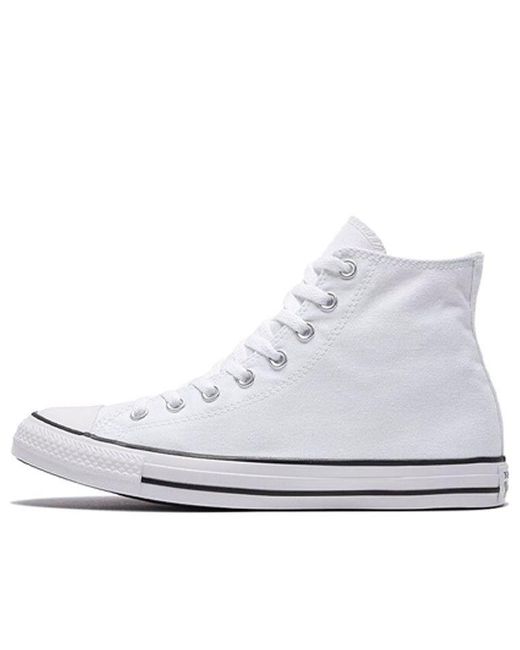 Converse White Chuck Taylor All Star High 'Oversized Logo' for men
