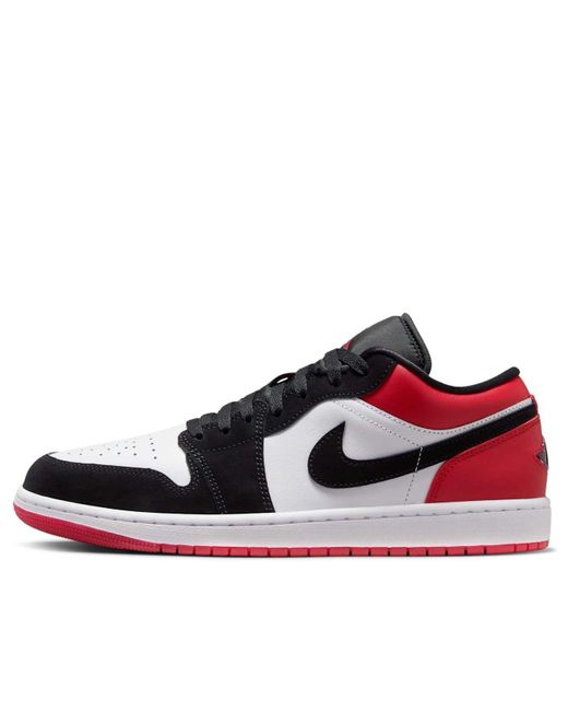 Nike Red 1 Low Toe' for men