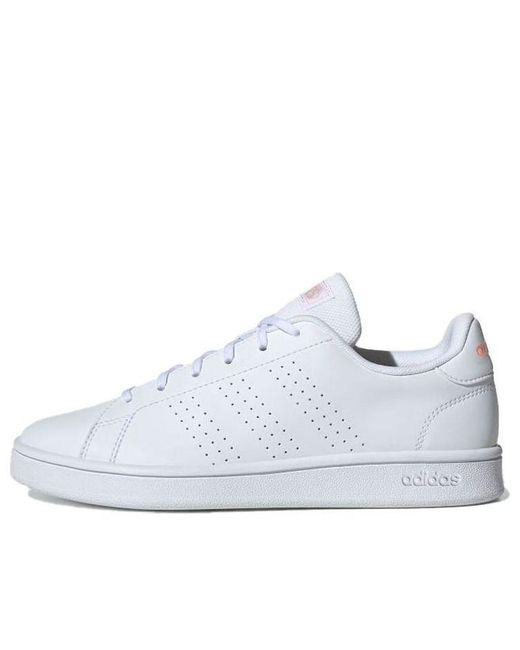 Adidas White (Wmns) Advantage Base Glow'