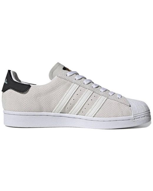 Adidas White Superstar 'Snakeskin for men