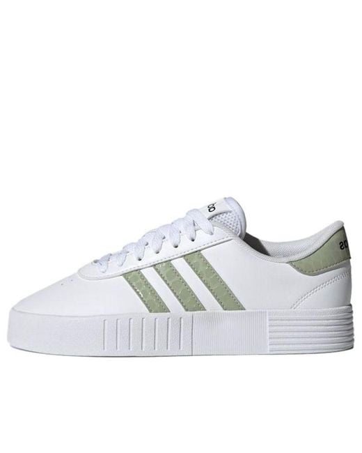 Adidas White (Wmns) Neo Court Bold Shoes