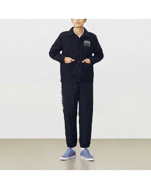 Vans Black New Varsity Drill Chore Coat Jacket for men
