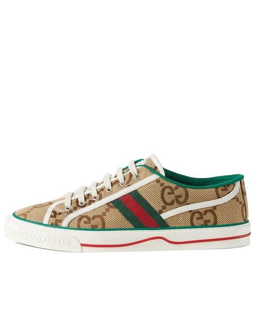 Gucci Green Tennis 1977 Shoes for men