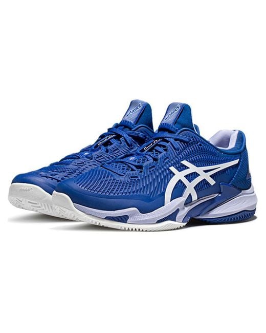 Asics Blue Court Ff 3 Novak Clay Fresh Air' for men