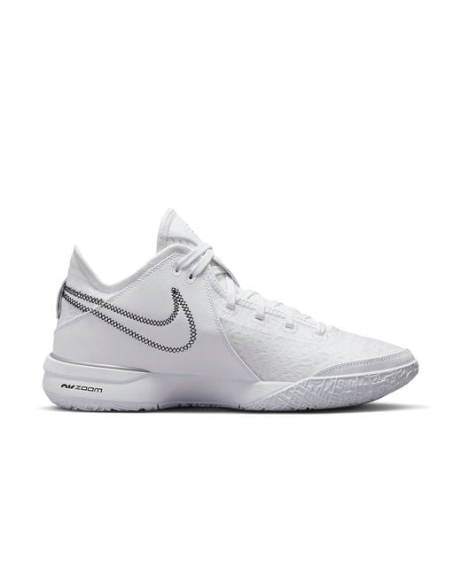 Nike White Zoom Lebron Nxxt Gen for men
