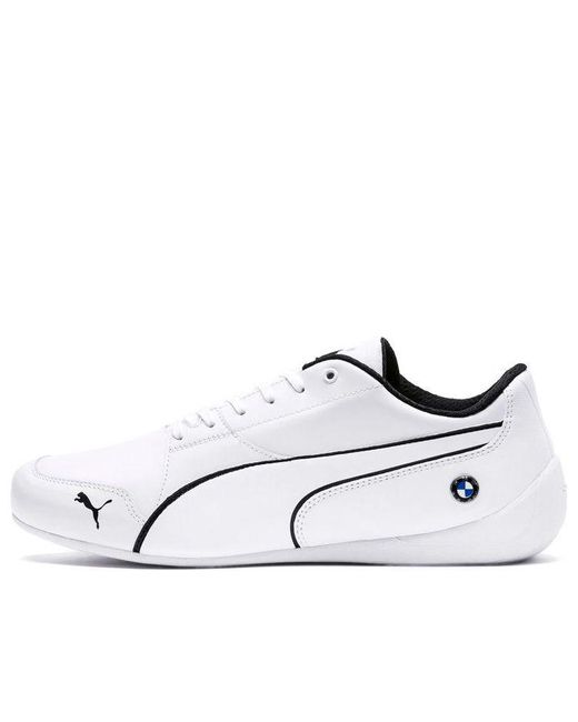 PUMA Bmw Motorsport Drift Cat 7 Low Top Running Shoes in White for Men |  Lyst