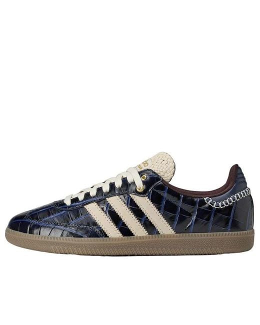 Adidas Blue X Wales Bonner Samba 'Collegiate' for men
