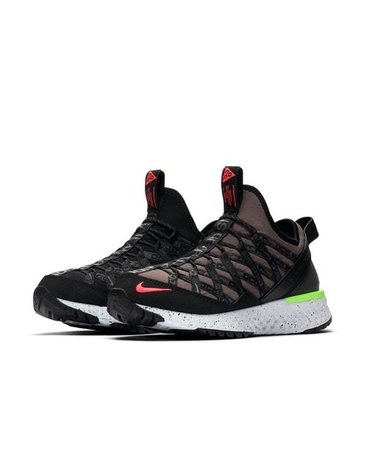 Nike Black Acg React Terra Gobe 'Ridgerock' for men