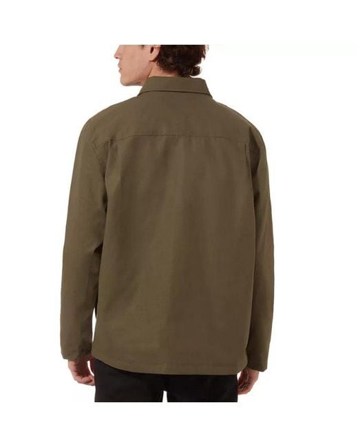 Vans Green Cargo Casual Hooded Jacket for men