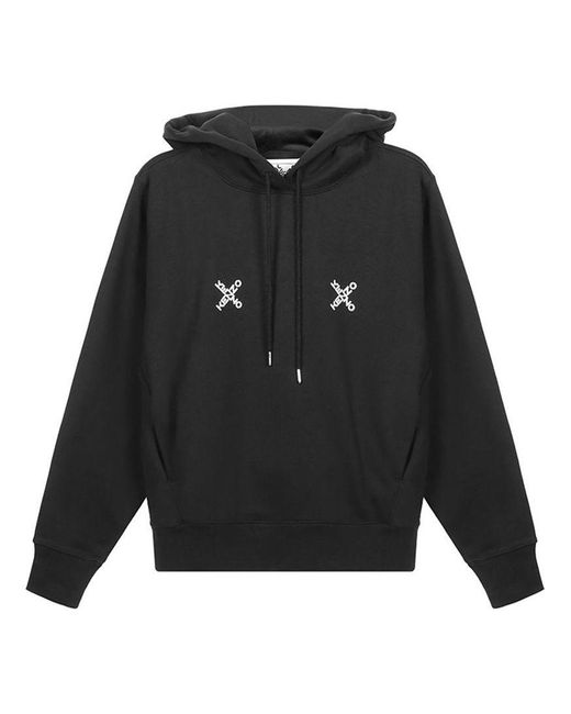 KENZO Black (Wmns) Fw20 Hooded Long Sleeves Hoodie Sports