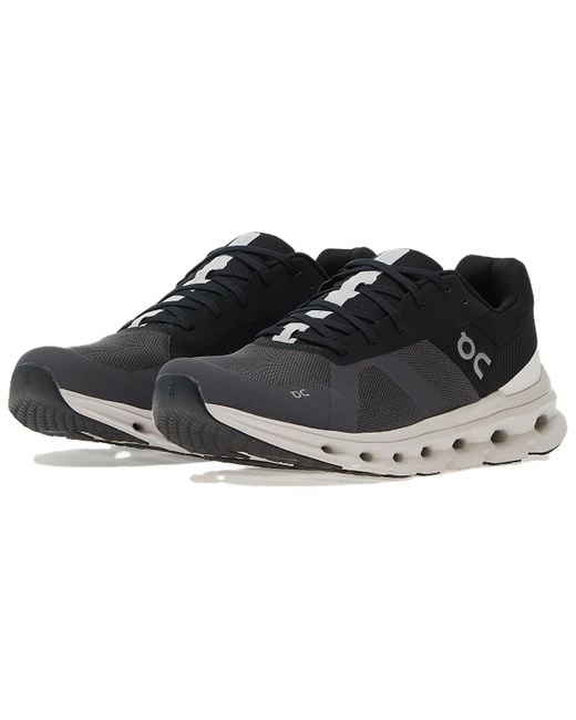 On Shoes Brown Cloudrunner 'Eclipse Frost' for men