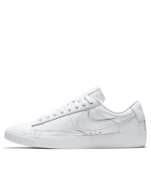 Nike White (Wmns) Blazer Low Le