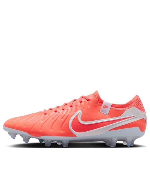 Nike Red Tiempo Legend Elite Fg 'Hot Lava' for men