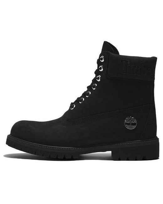 Timberland Black Premium 6 Inch Waterproof Boots Waterbuck' for men