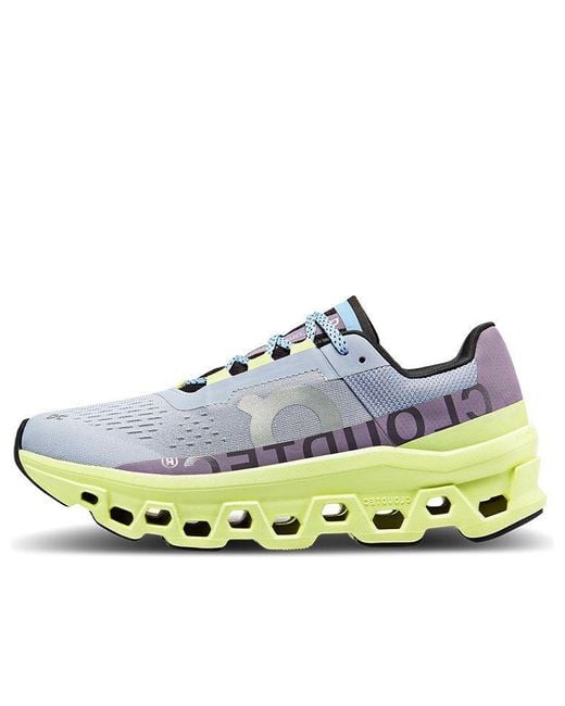 On Shoes Blue (Wmns) Cloudmonster 'Nimbus Hay'