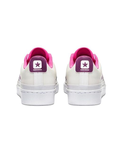 Converse White Pro Leather Mid 'raise Your Game' for men