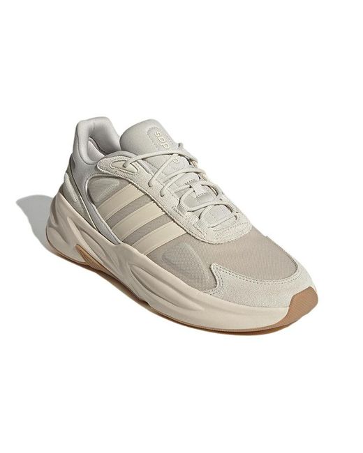 Adidas White Ozelle Cloudfoam