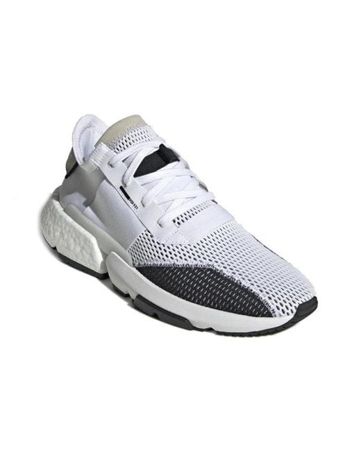 Adidas White Pod-S3.1 Shoes for men
