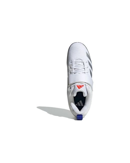 Adidas White Powerlift 5 for men