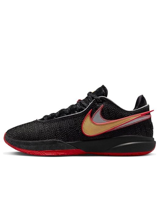 Nike Black Lebron 20 'Trinity' for men